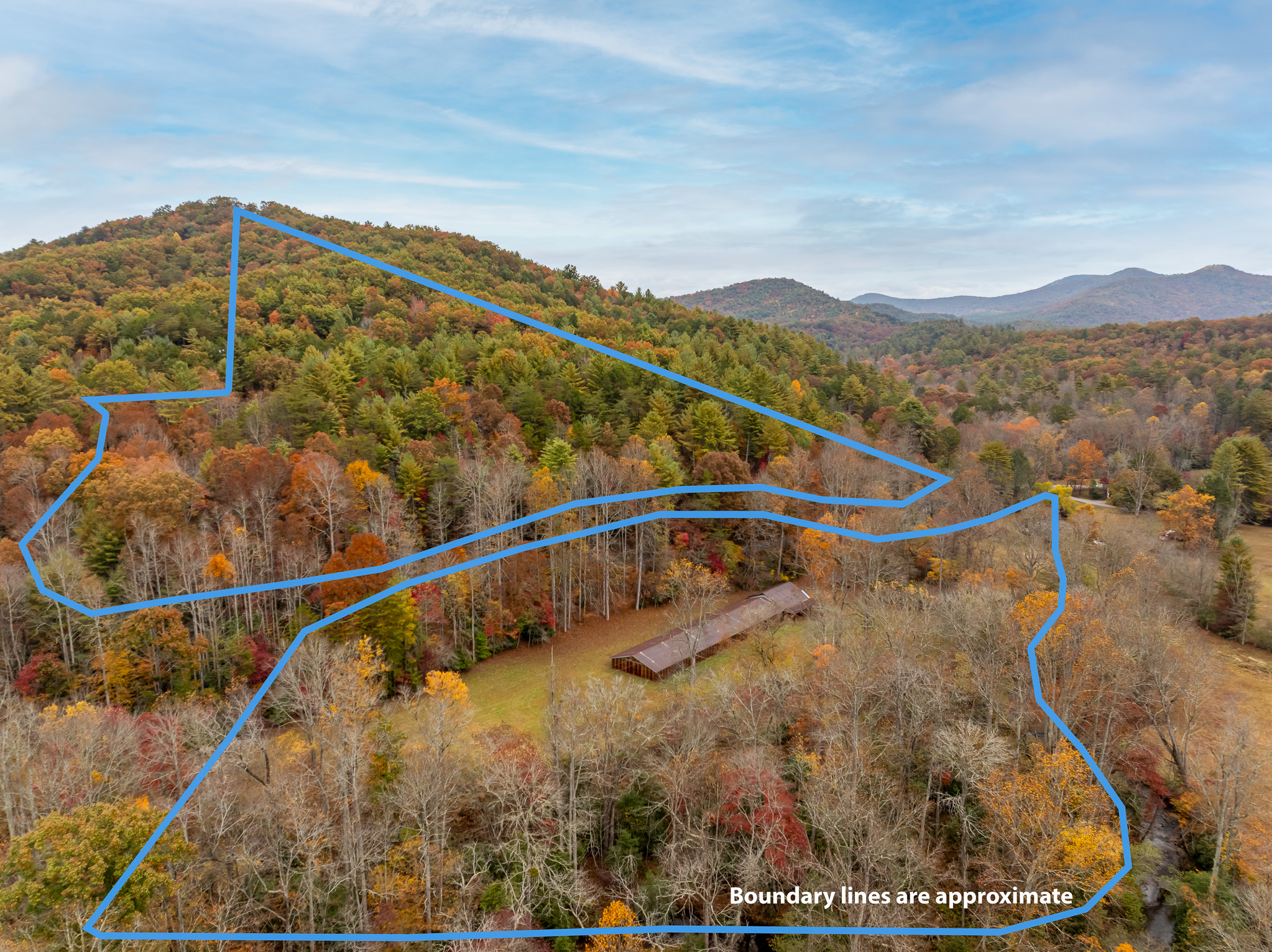 estimated property lines